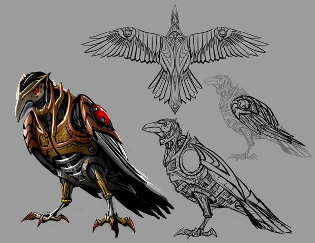 Clockwork Raven